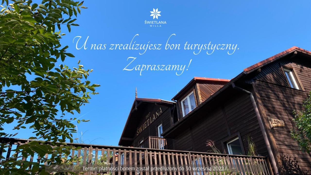 Willa Swietlana Piwniczna-Zdroj Esterno foto